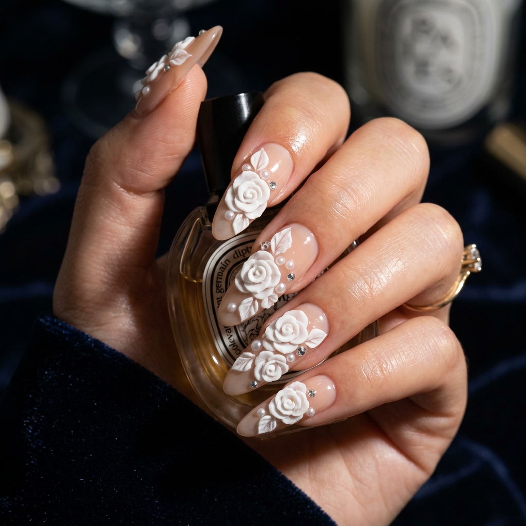 3D Acrylic Nails Ideas