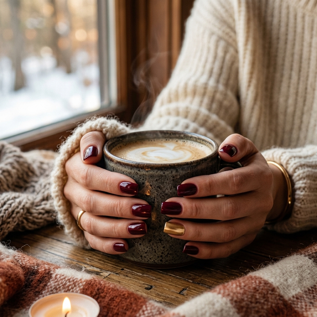 Square Nails for Winter