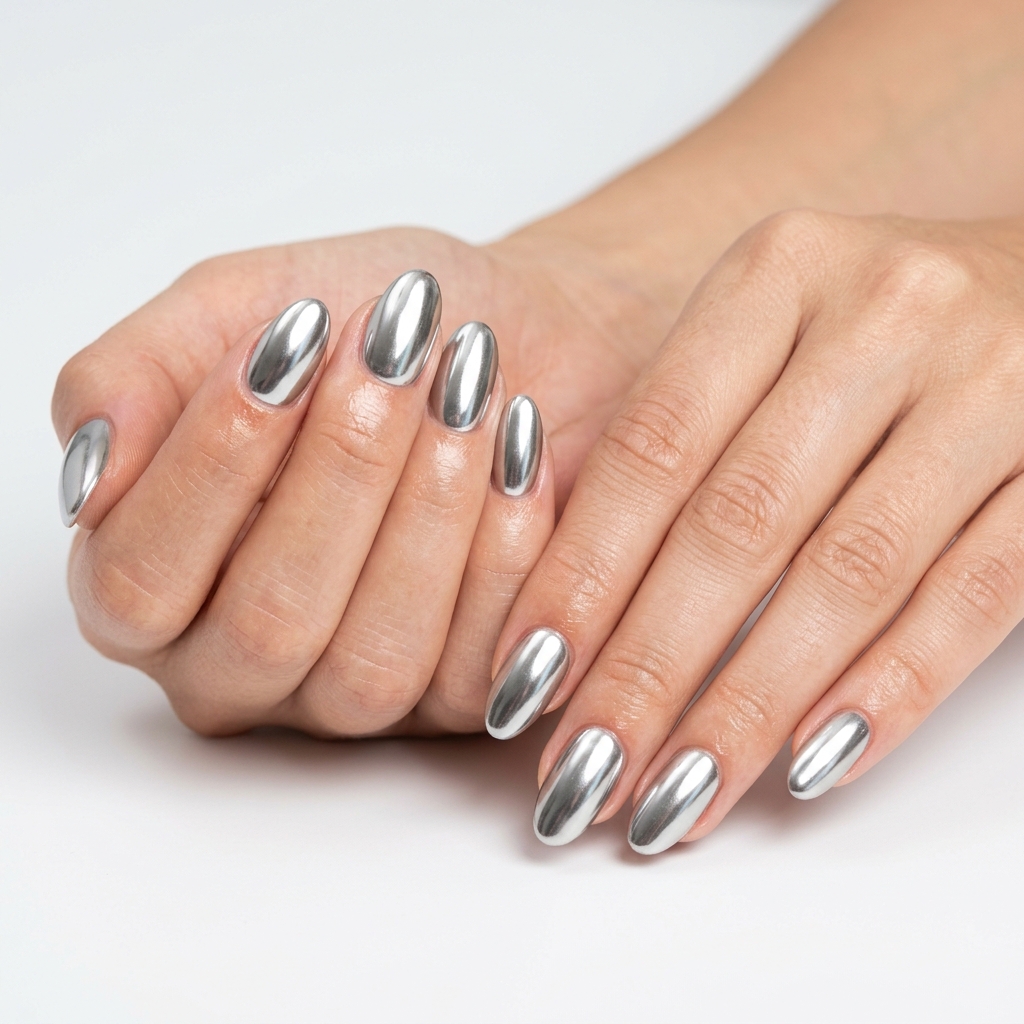 Chrome Nails: 27 Stunning Ideas to Inspire Your Next Manicure 9 Chrome Gel Nails