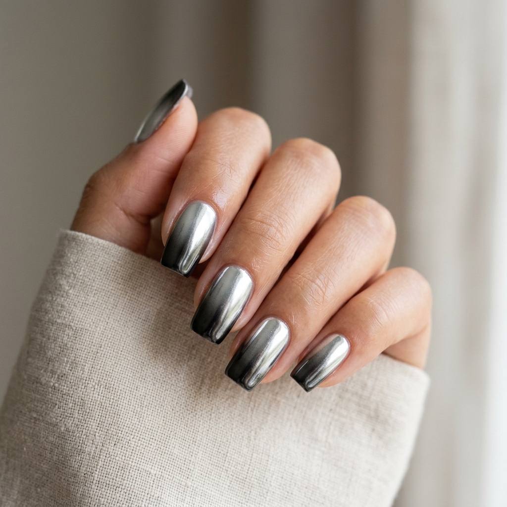 Chrome Nails: 27 Stunning Ideas to Inspire Your Next Manicure 4 Chrome Ombre Nails