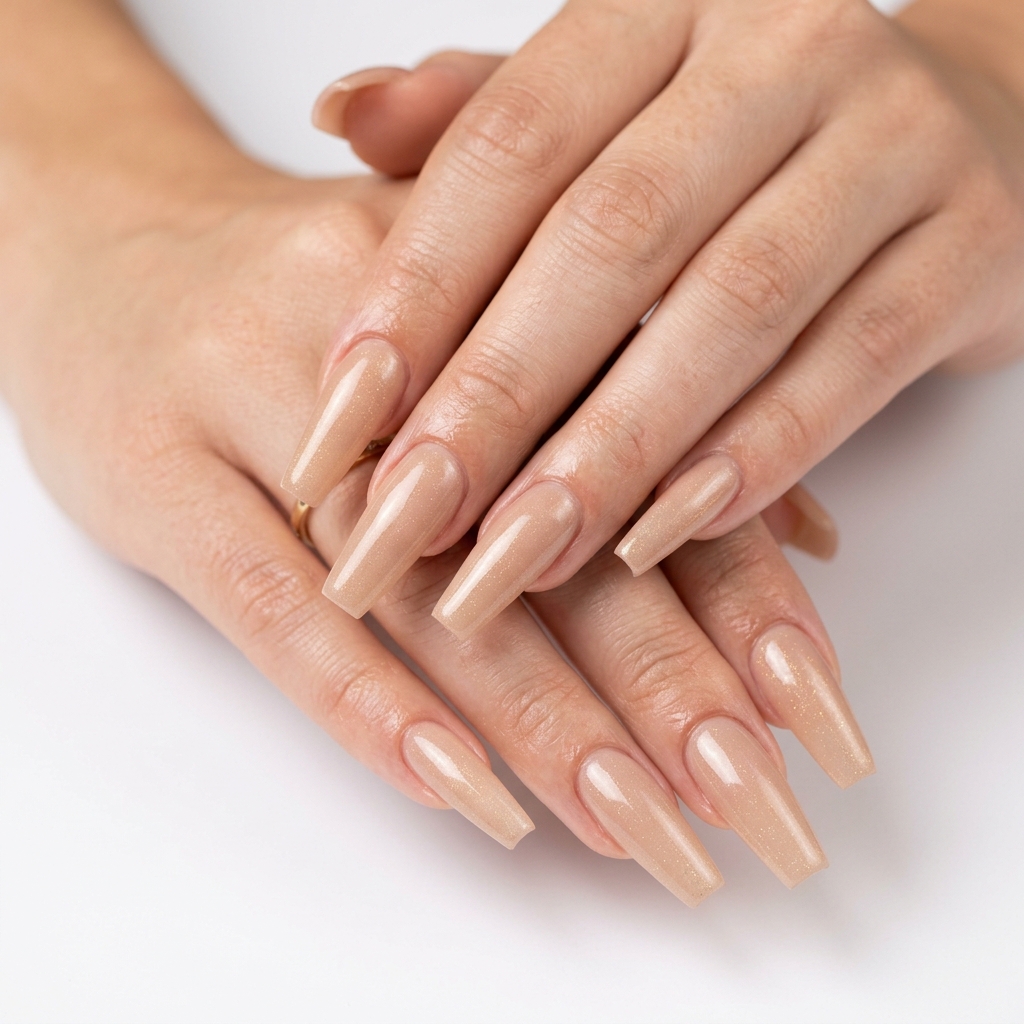 Coffin Acrylic Nails Ideas