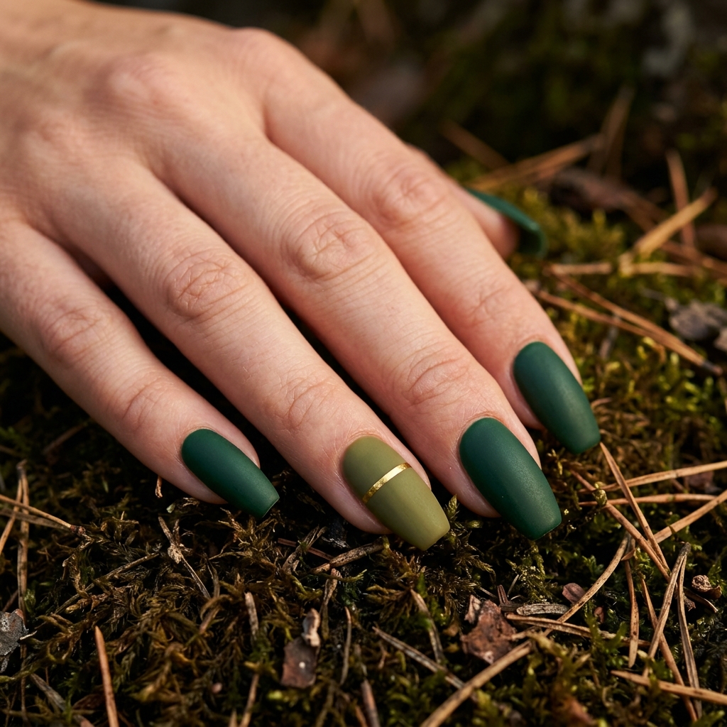 Forest Green and Olive Shades