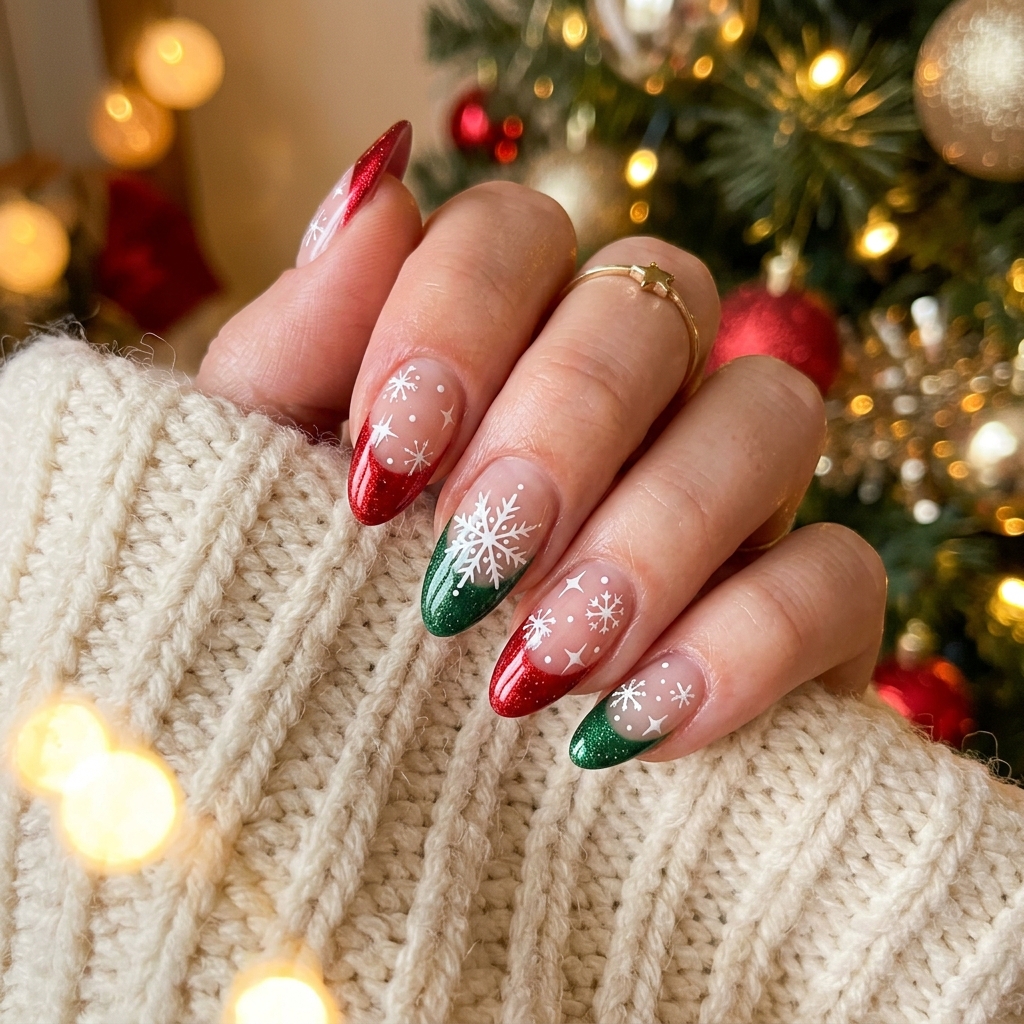 Save These French Tip Nails Ideas Before Your Next Salon Appointment 26 Holiday French Tip