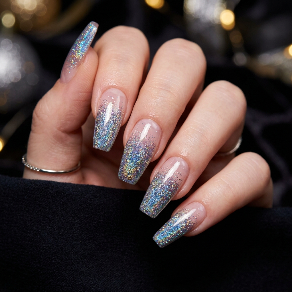 27 Gel Nails Ideas: The Ultimate Guide to Stunning Nail Art 22 Glitter Gel Nails Ideas