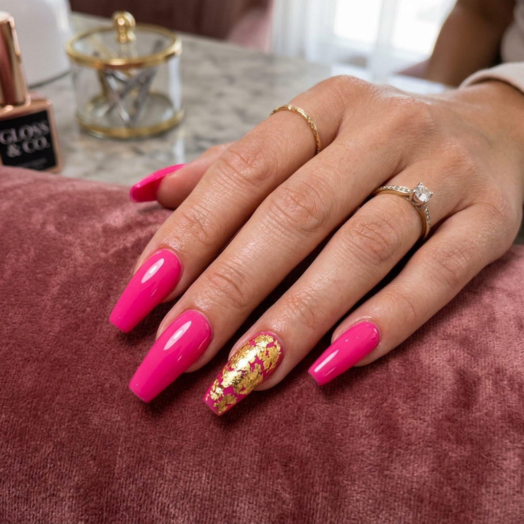 27 Pink Nails Ideas: The Ultimate Guide to Gorgeous Shades and Styles 25 Pink Coffin Nails Idea