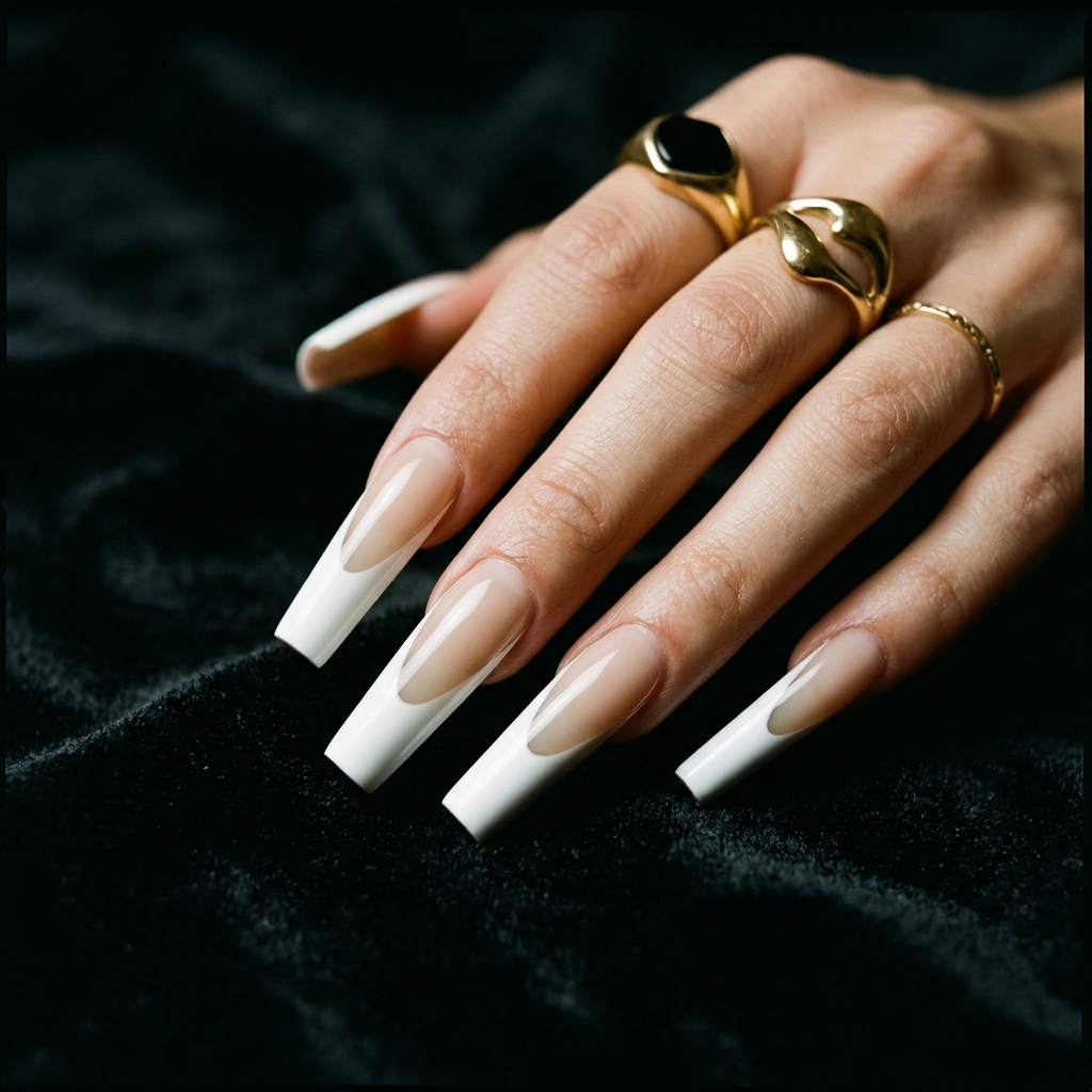 Save These French Tip Nails Ideas Before Your Next Salon Appointment 13 Long French Tip