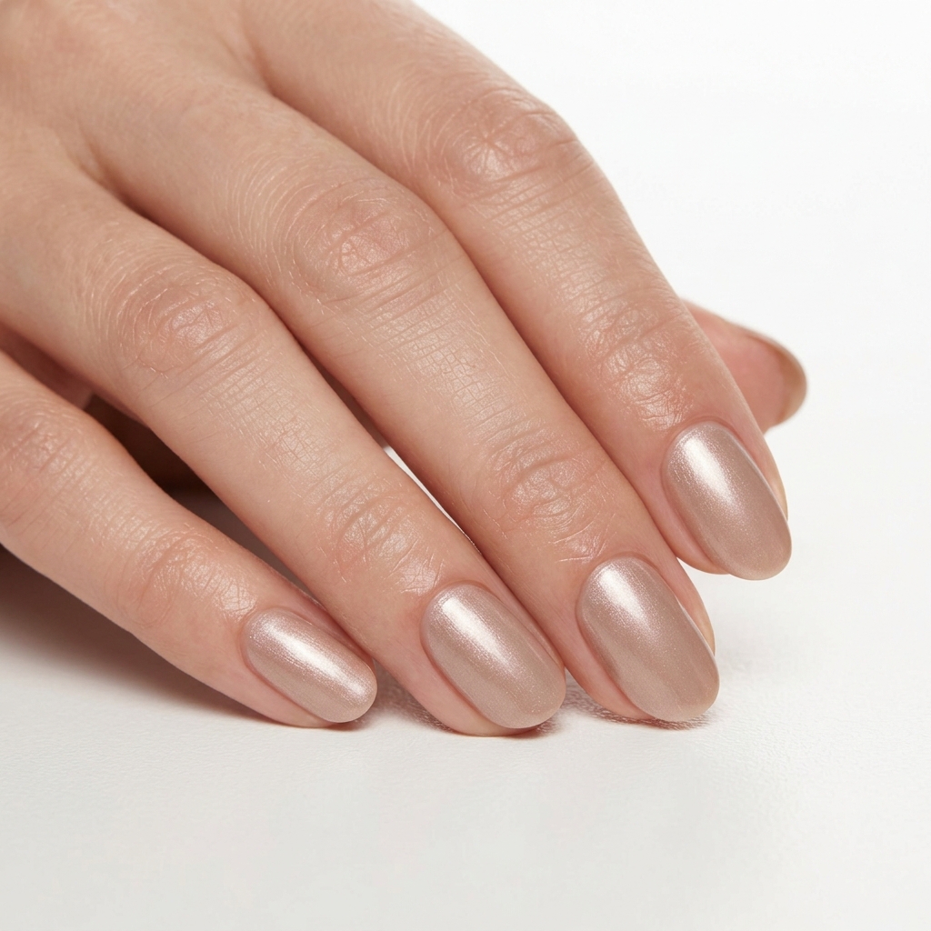 Chrome Nails: 27 Stunning Ideas to Inspire Your Next Manicure 26 Nude Chrome Nails