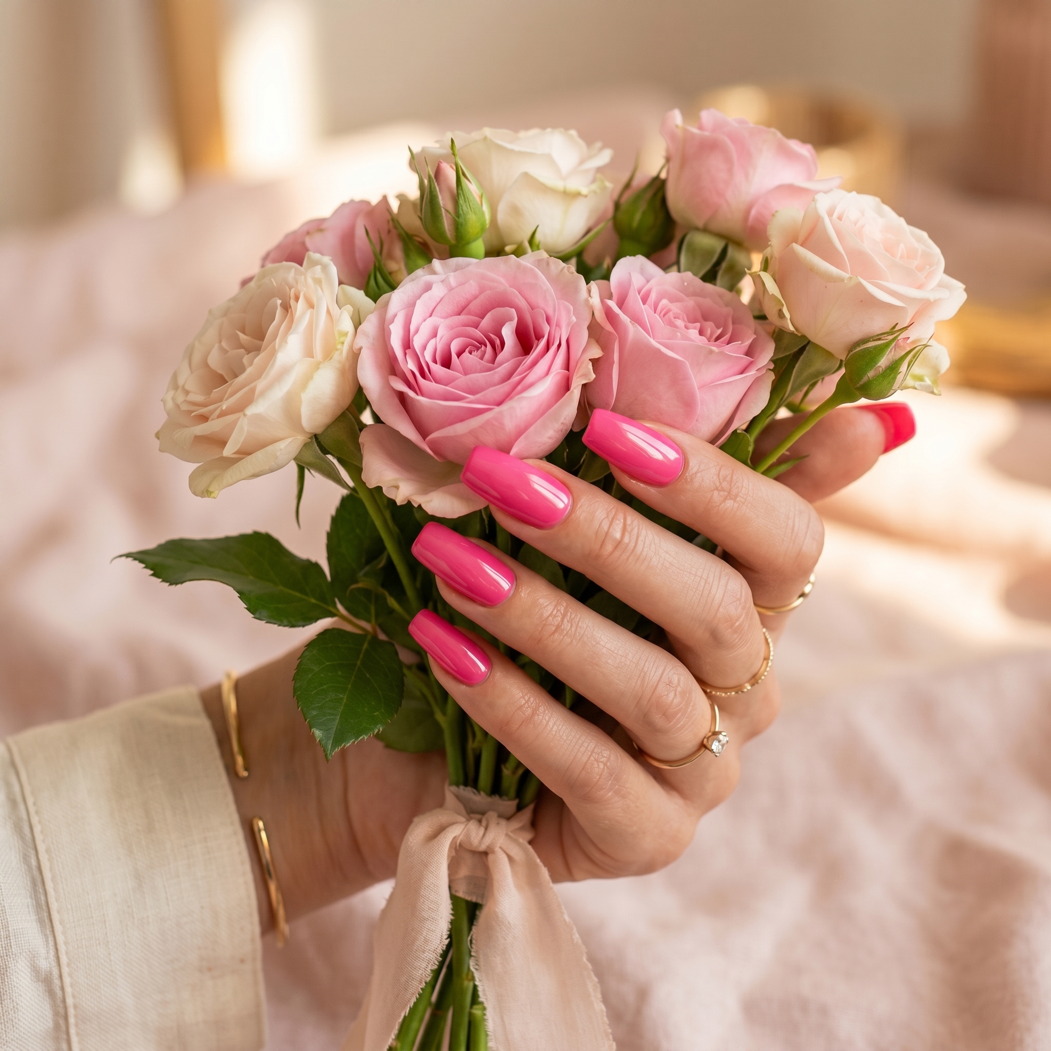 Pink Nails