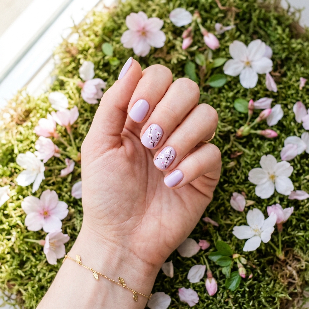 Short Nail Designs for Spring