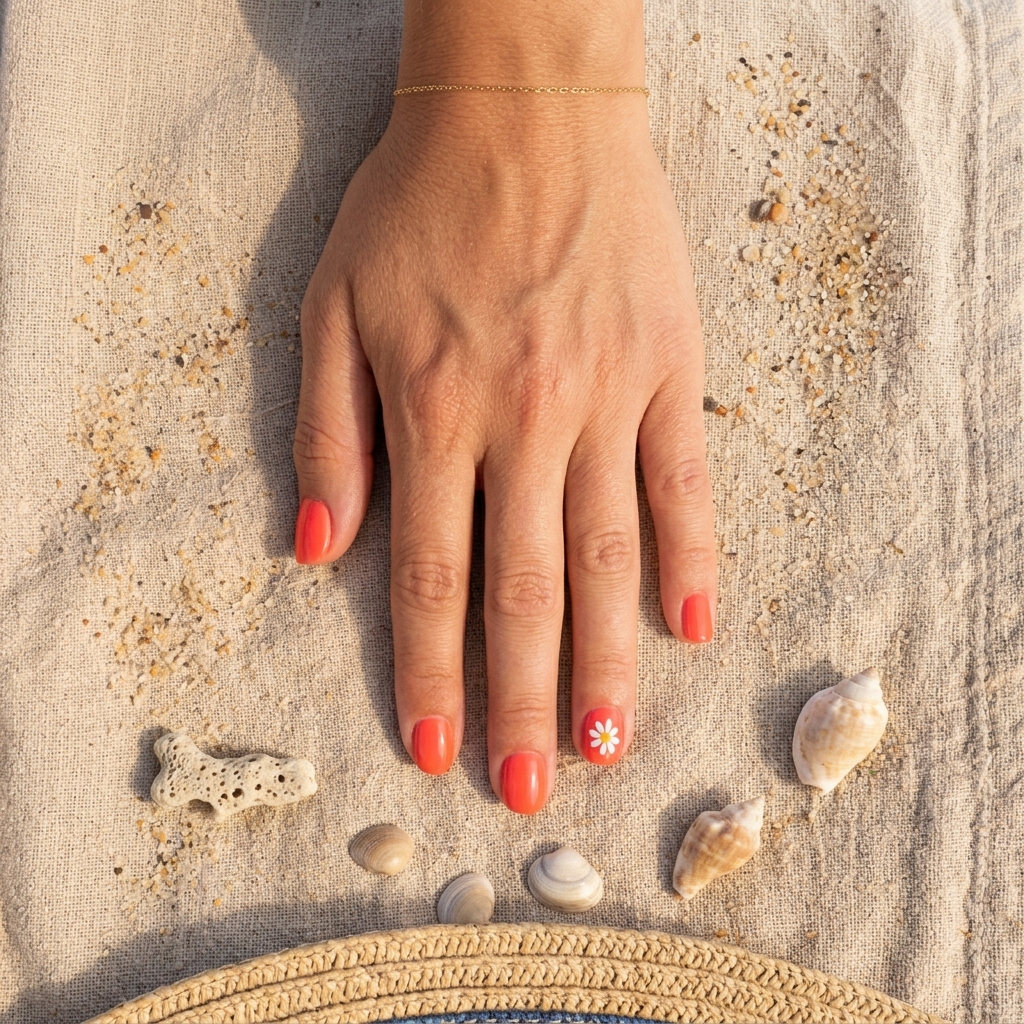 Short Nail Designs for Summer