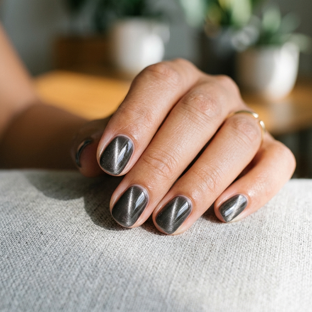 Cat Eye Nails Ideas: Your Ultimate Guide to Magnetic Nail Art 14 Short nails are absolutely a 202605041854