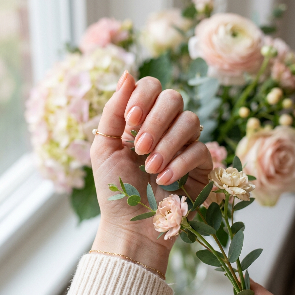 Short Oval Nail Designs