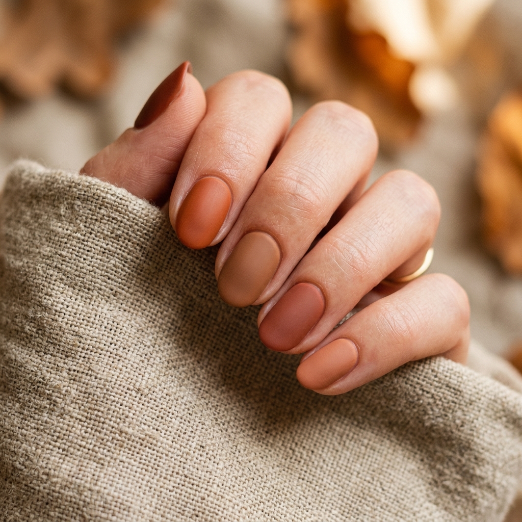 Warm Terracotta and Rust Tones