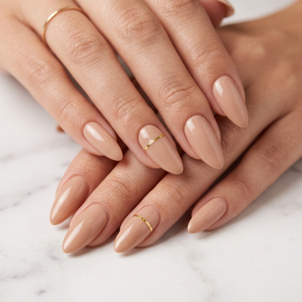 30Long Nail Designs: Stunning Ideas to Inspire Your Next Manicure 19 Nude Long Nail Designs