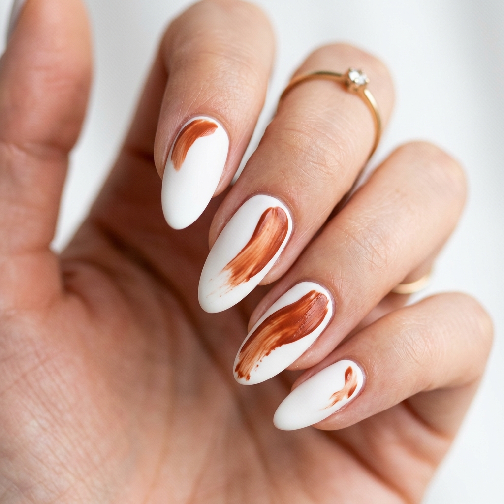 Minimalist Nails Ideas: Your Ultimate Guide to Clean and Elegant Nail Art 23 Abstract Minimalist Nails Ideas
