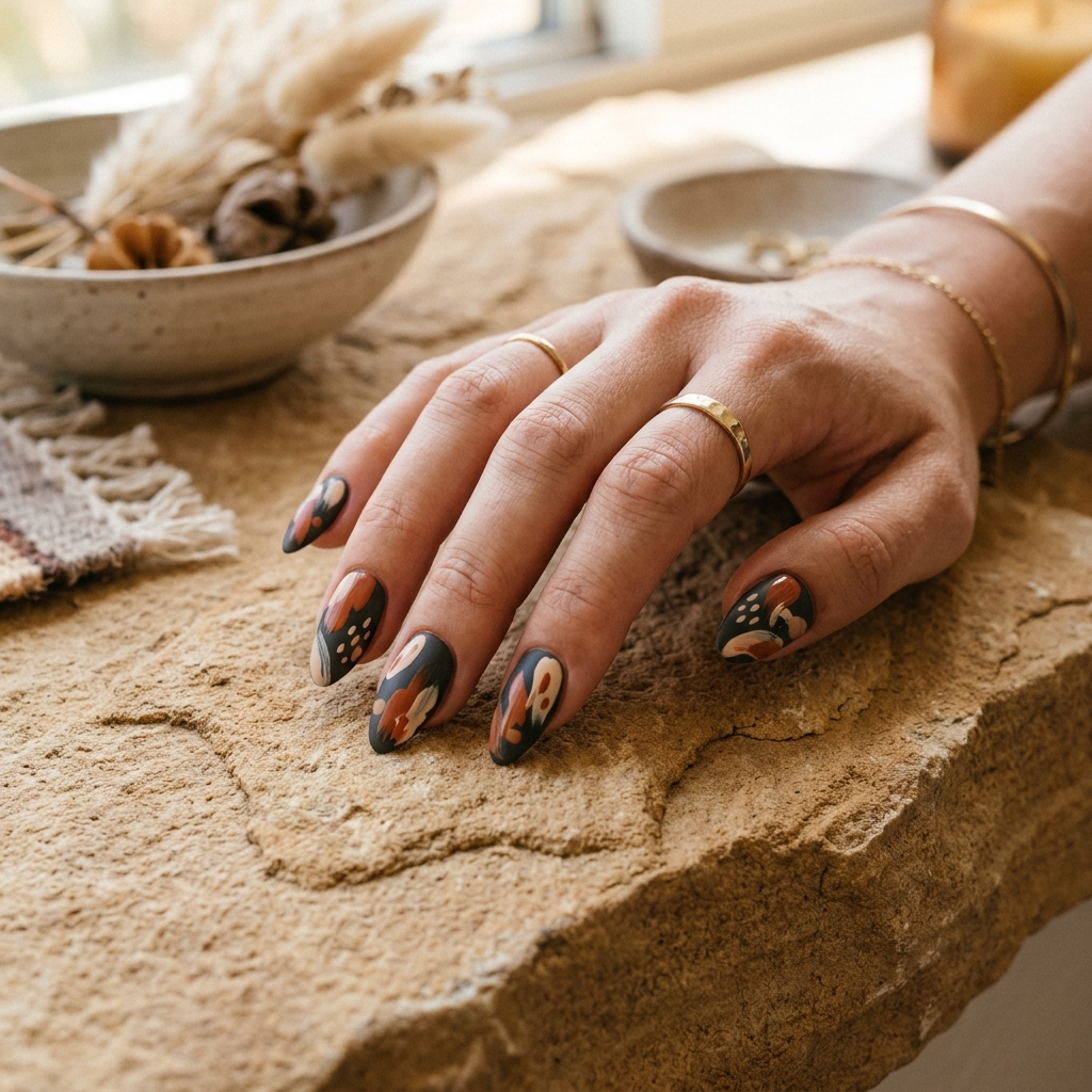 September Nails Ideas: 27 Creative Looks to Welcome the New Season 25 September Abstract Nail Art Ideas