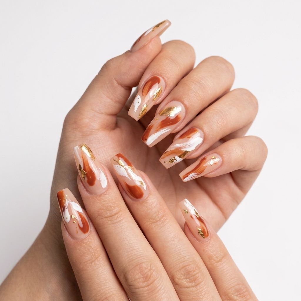 30 Trendy Nail Designs: Stunning Ideas to Inspire Your Next Manicure 8 Trendy Abstract Nail Designs