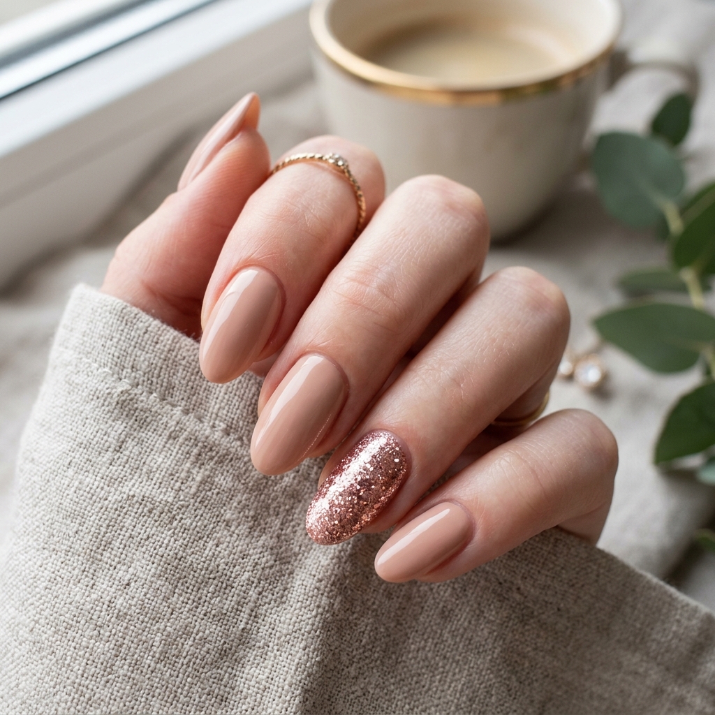 27 Simple Nail Designs Ideas: Your Ultimate Guide to Effortlessly Beautiful Nails 23 Accent Nail Simple Nail Design Ideas
