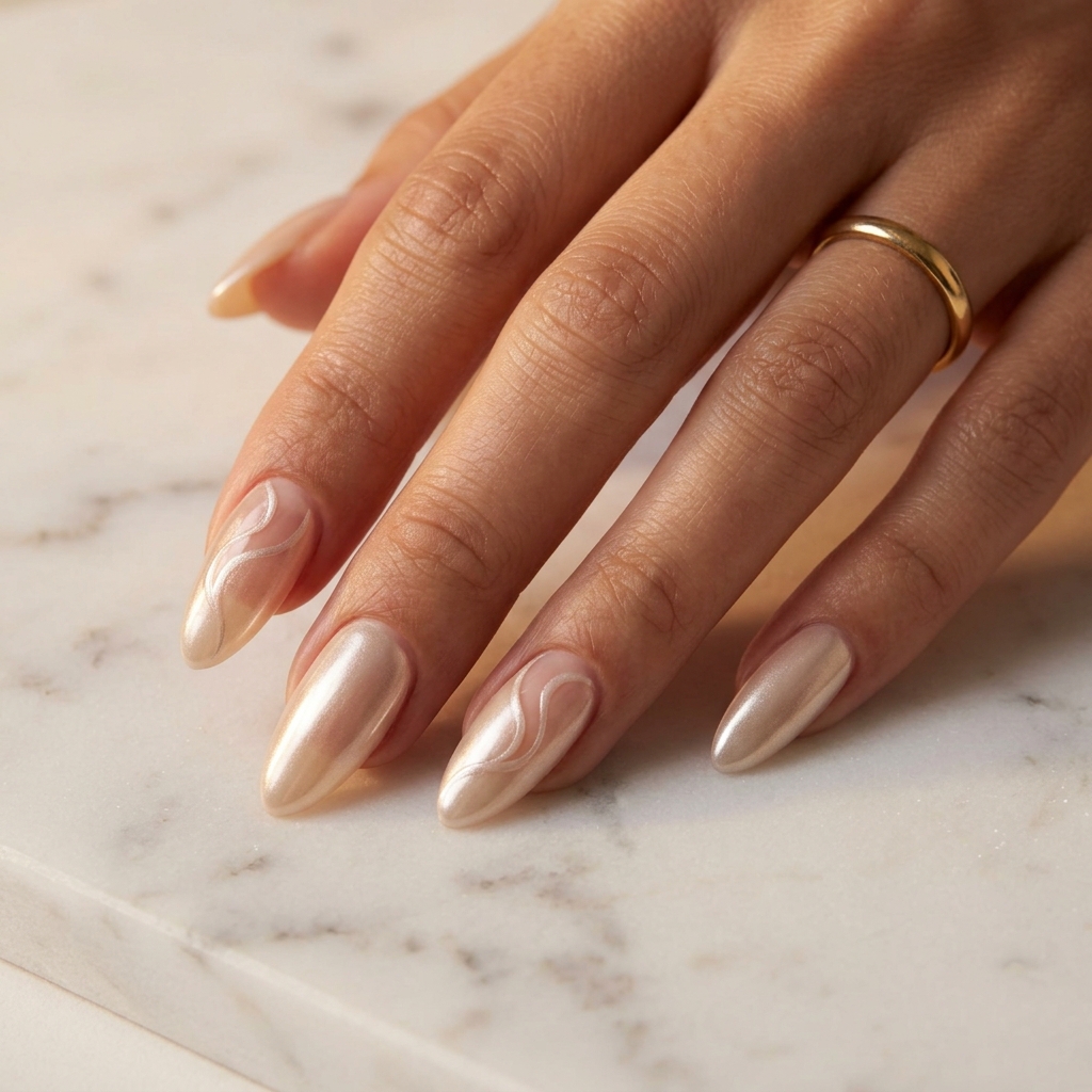 30 Trendy Nail Designs: Stunning Ideas to Inspire Your Next Manicure 18 Almond Trendy Nail Designs