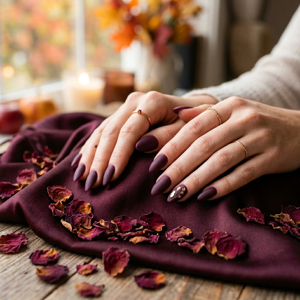 October Nails Ideas: 27 Stunning Looks for the Most Creative Month of the Year 9 October Almond Nails Ideas