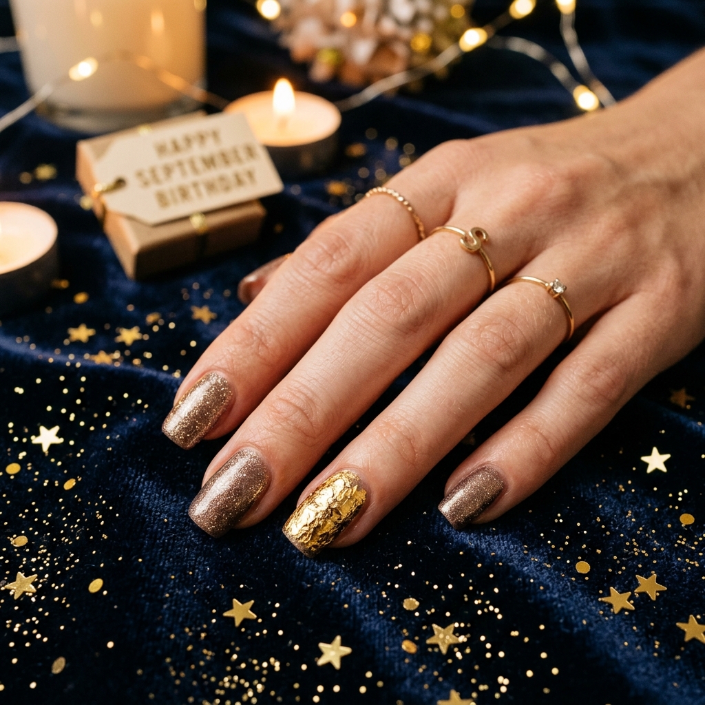September Nails Ideas: 27 Creative Looks to Welcome the New Season 24 September Birthday Nails Ideas