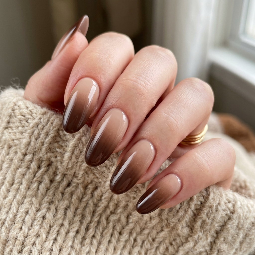 Brown Nail Designs Ideas: 30 Stunning Looks to Inspire Your Next Manicure 6 Brown Ombre Nail Designs Ideas