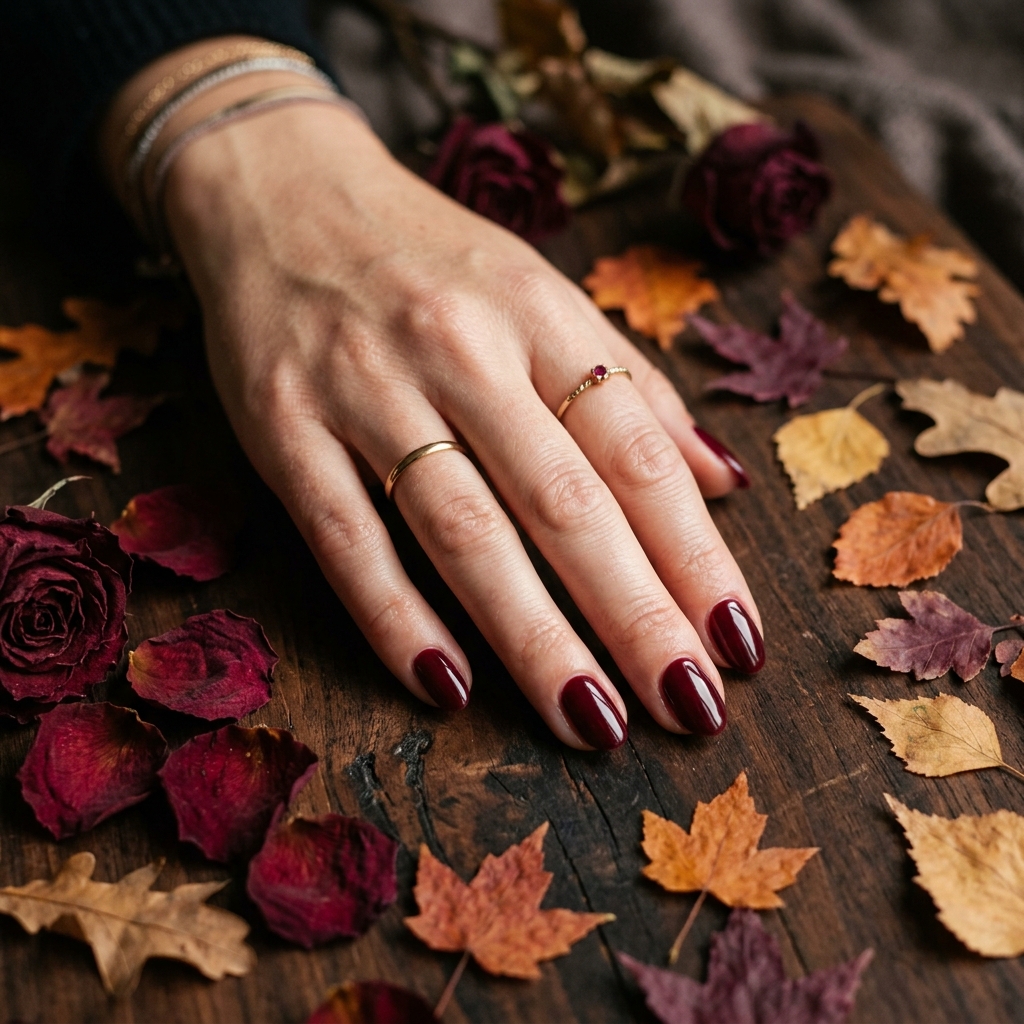 September Nails Ideas: 27 Creative Looks to Welcome the New Season 6 September Burgundy Nails Ideas