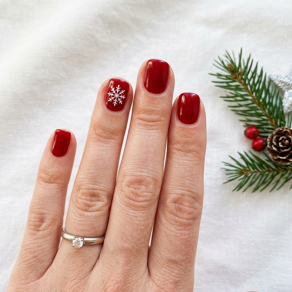 Christmas Nail Ideas for Short Nails