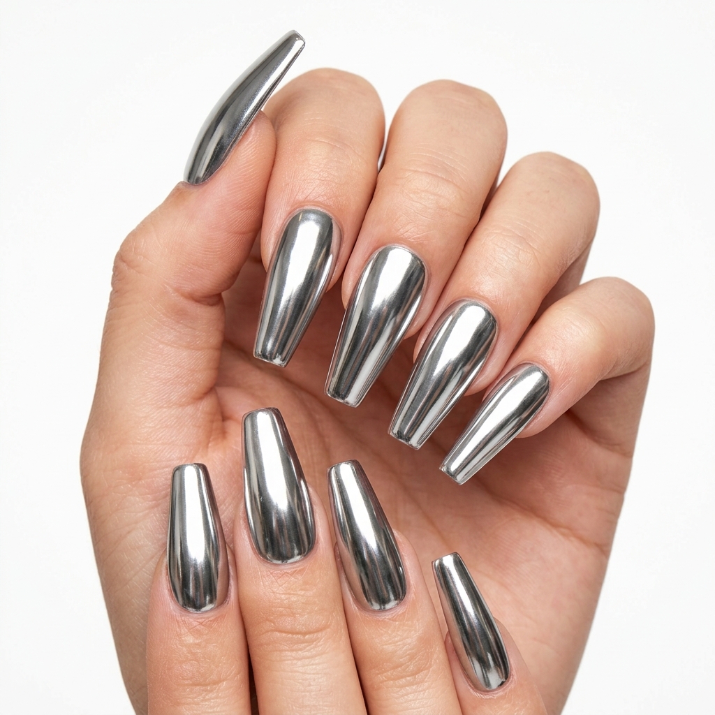 30 Trendy Nail Designs: Stunning Ideas to Inspire Your Next Manicure 2 Chrome Trendy Nail Designs