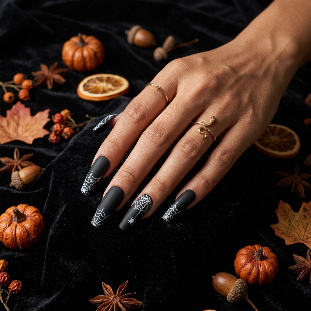 October Nails Ideas: 27 Stunning Looks for the Most Creative Month of the Year 8 October Coffin Nails Ideas