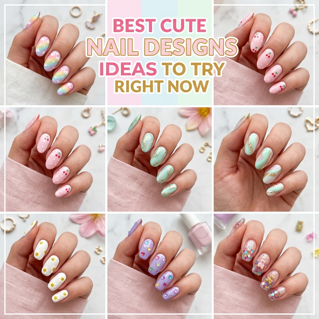 27 Cute Nail Designs: The Ultimate Guide to Sweet, Stylish, and Creative Nail Ideas 2 Best Cute Nail Designs Ideas to Try Right Now