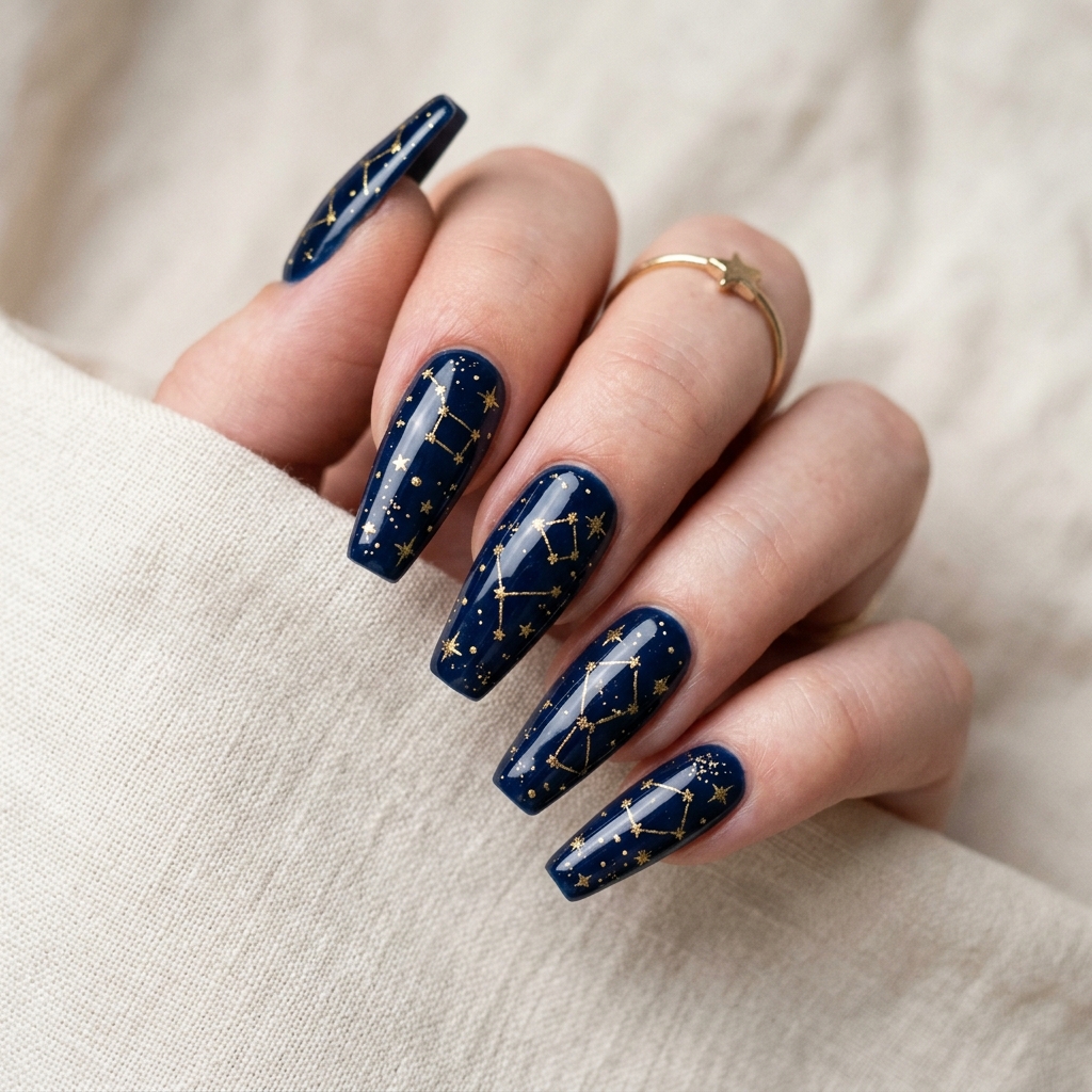 27 Cute Nail Designs: The Ultimate Guide to Sweet, Stylish, and Creative Nail Ideas 11 Cute nail designs with stars 202605132058