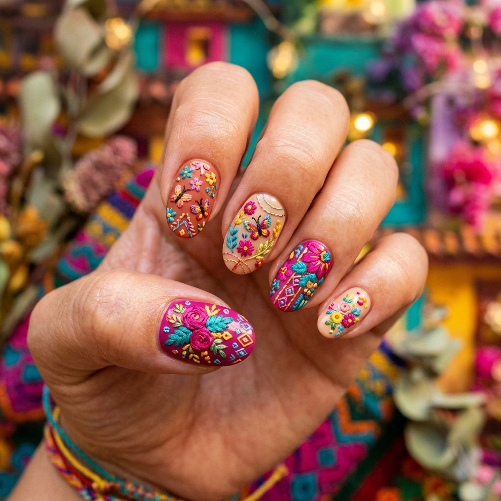 Disney Nails Ideas: 27 Magical Designs to Inspire Your Next Manicure 17 Disney Encanto Nails Ideas