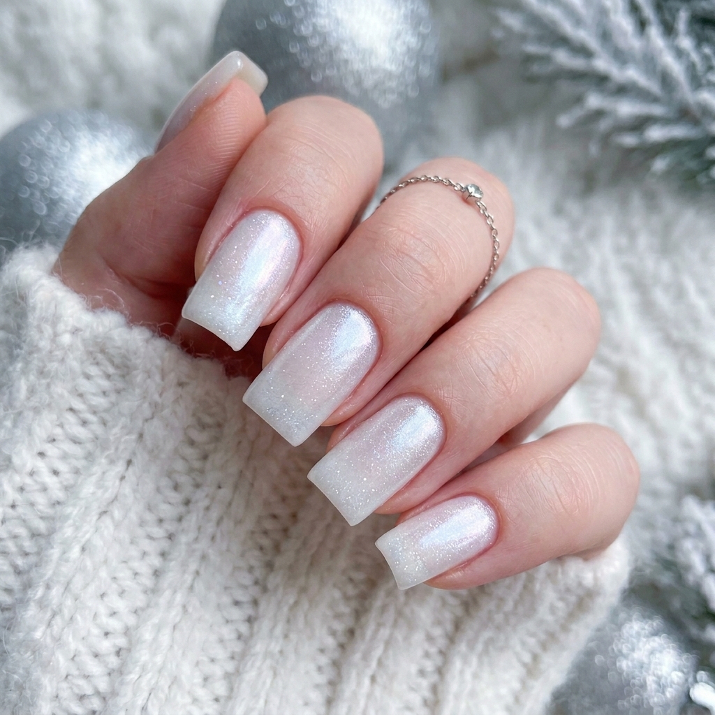 27 Jelly Nails Ideas You Need to Try Right Now 17 Frosted Jelly Nails Ideas