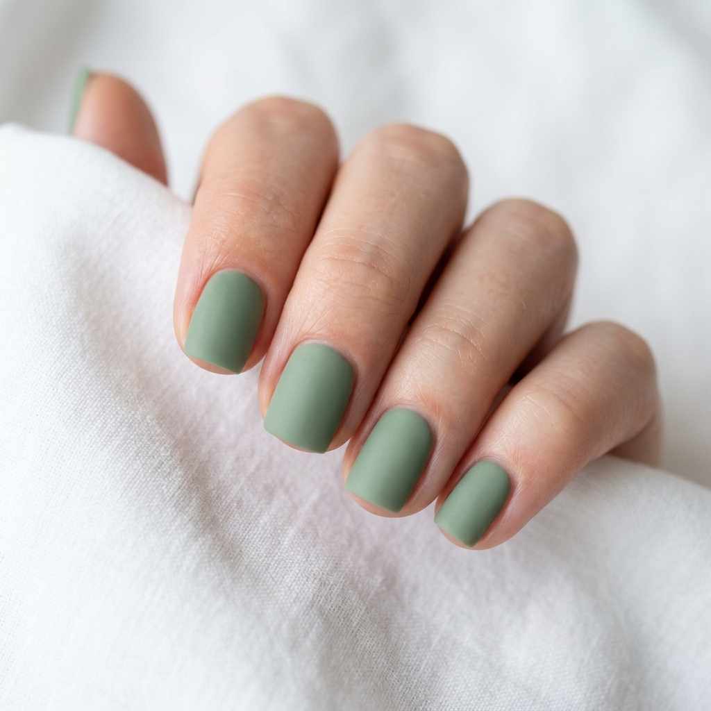 27 Stunning Green Nail Designs Ideas to Inspire Your Next Manicure 28 Green Minimalist Nail Designs Ideas 202605122214 1