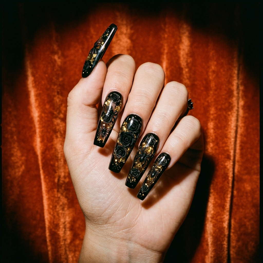 Halloween Acrylic Nail Ideas