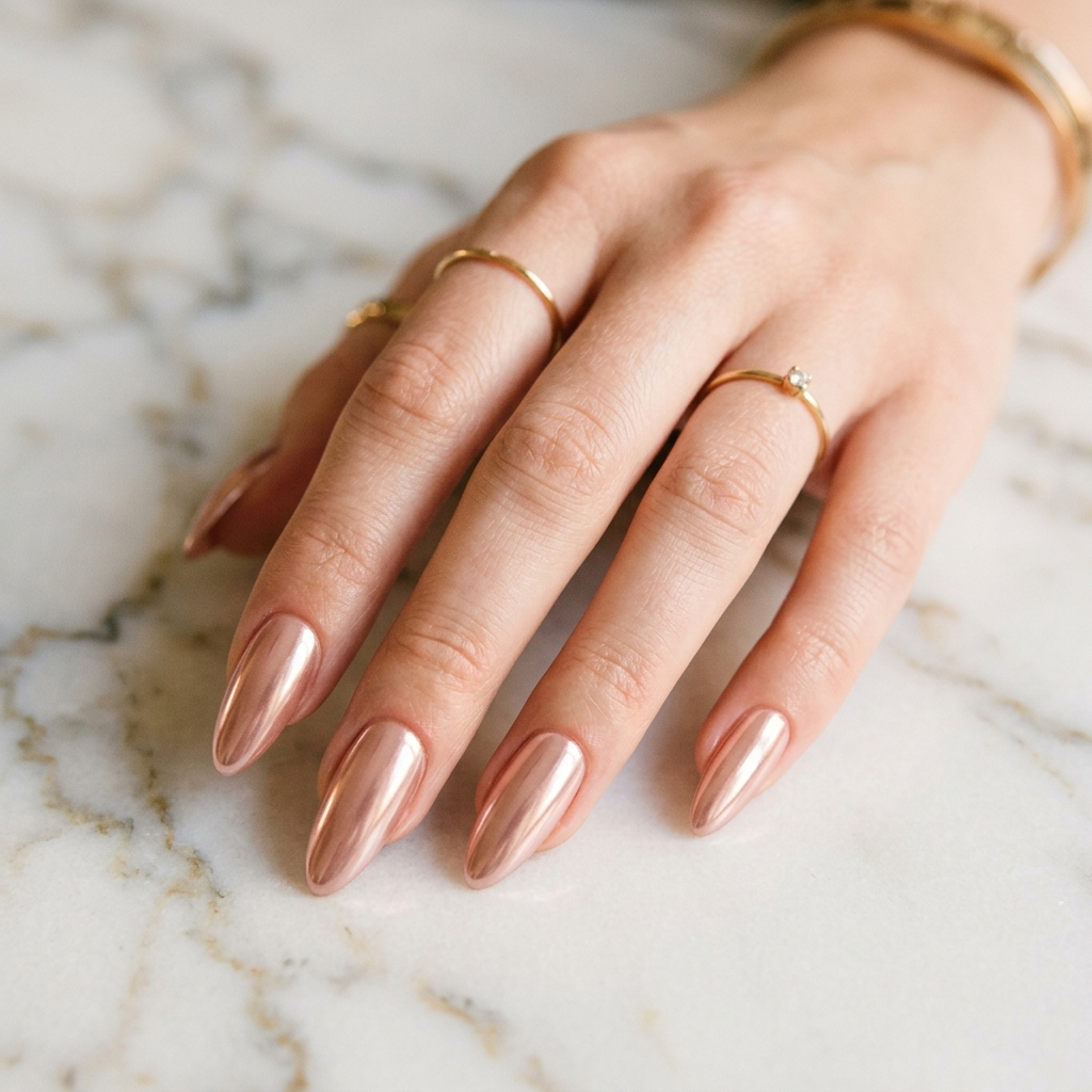 30Long Nail Designs: Stunning Ideas to Inspire Your Next Manicure 4 Almond Long Nail Designss