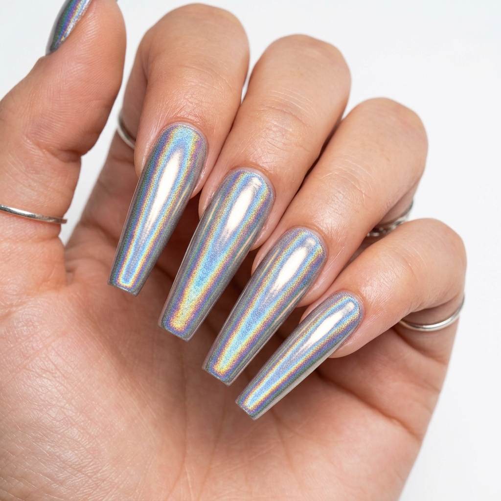 30Long Nail Designs: Stunning Ideas to Inspire Your Next Manicure 2 Coffin Long Nail Designs