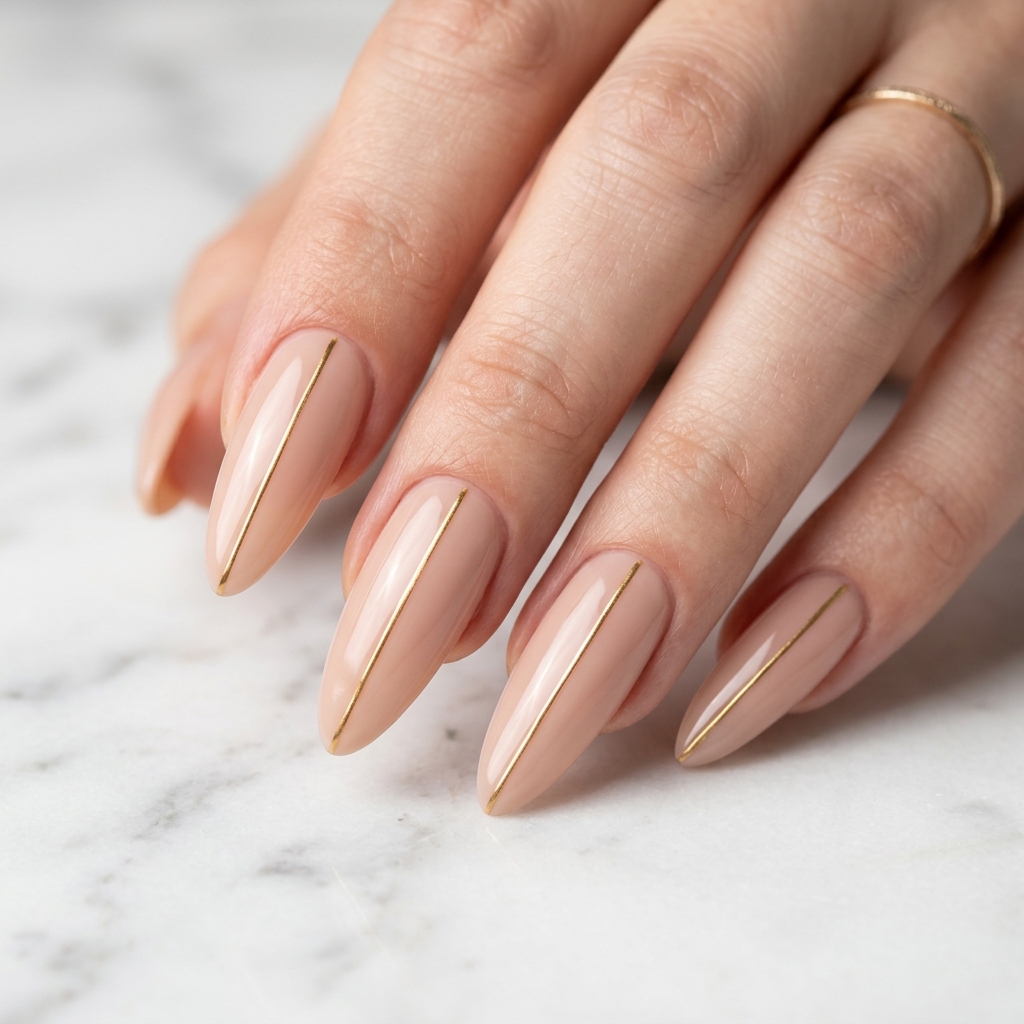 30Long Nail Designs: Stunning Ideas to Inspire Your Next Manicure 26 Minimalist Long Nail Designs