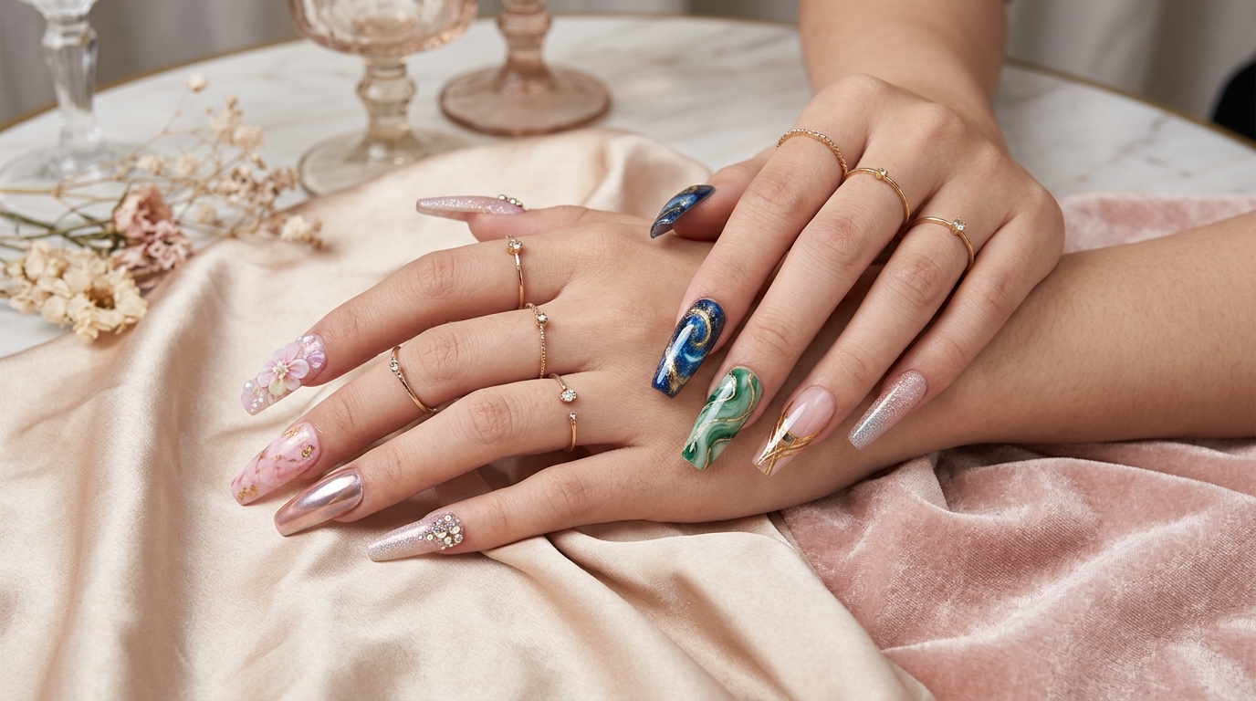 long nail designs