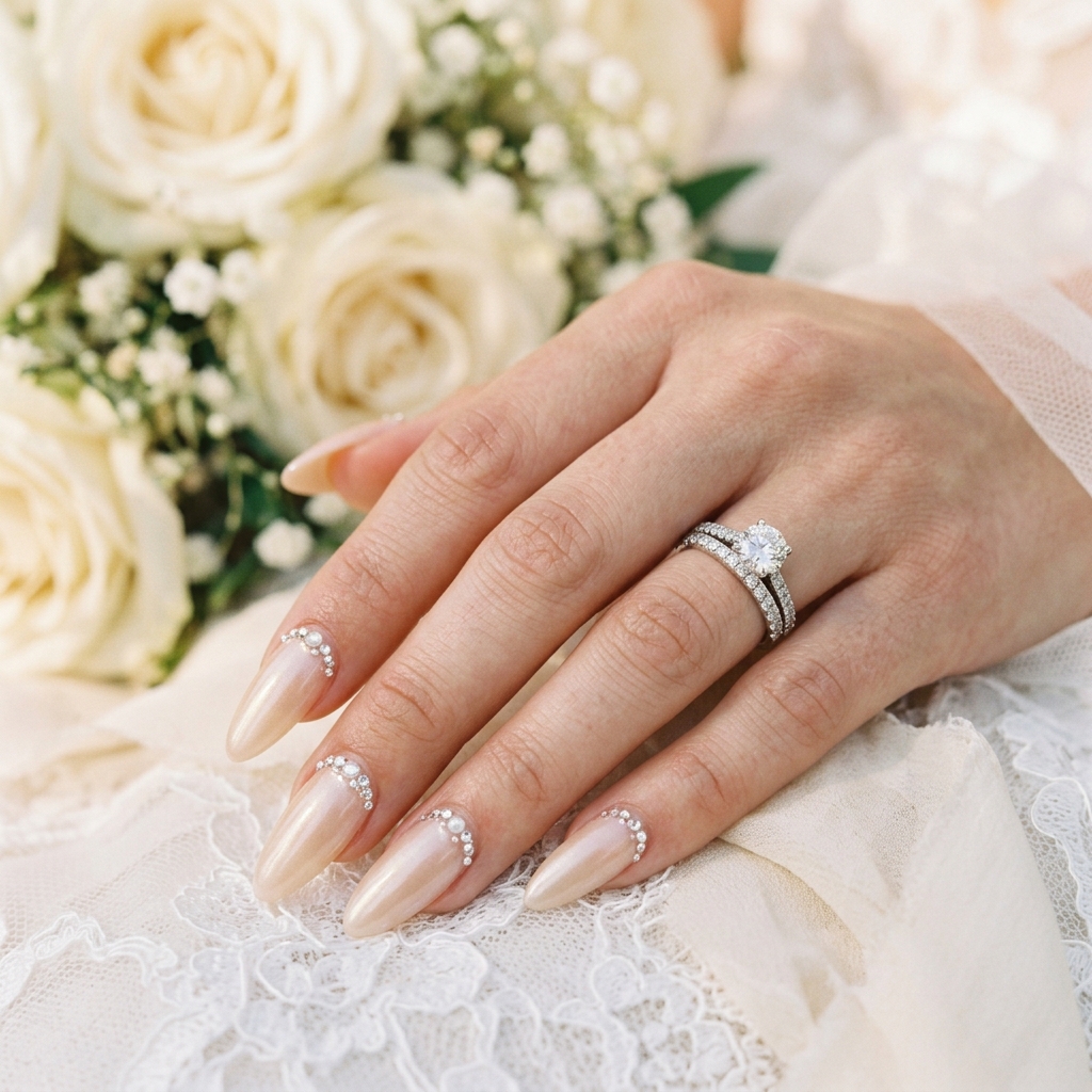 30Long Nail Designs: Stunning Ideas to Inspire Your Next Manicure 27 Long Nail Designs for Wedding