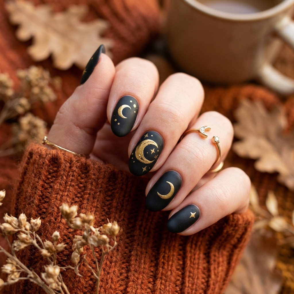 27 Simple Nail Designs Ideas: Your Ultimate Guide to Effortlessly Beautiful Nails 27 Moon Simple Nail Designs Ideas