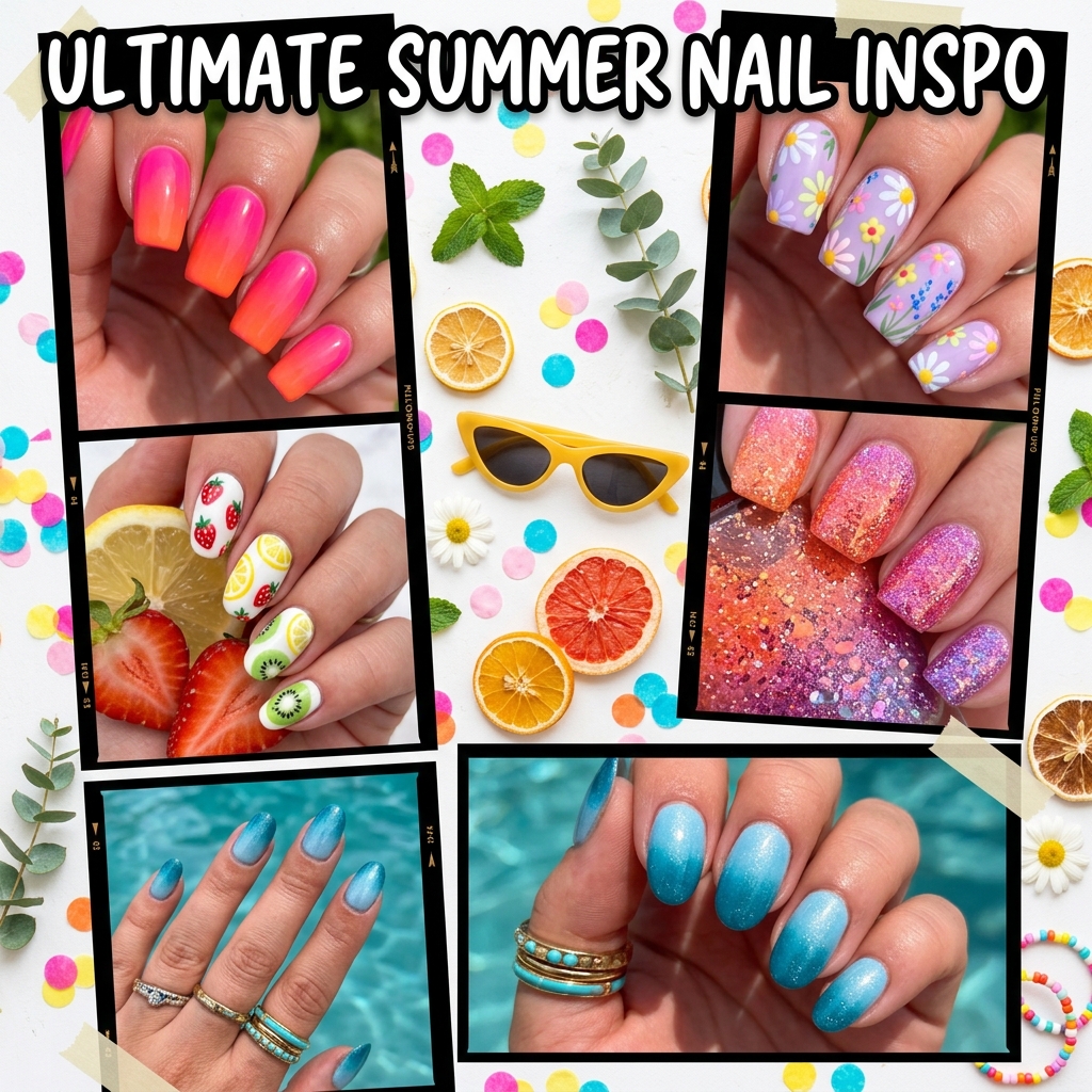 27 Summer Nail Ideas That Are Totally Trending Right Now 2 Best 27 Summer Nail Ideas to Try This Season