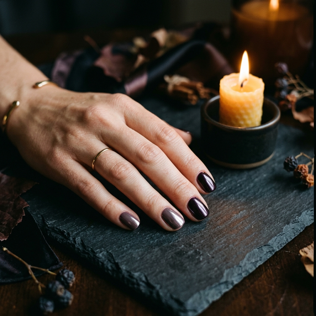 September Nails Ideas: 27 Creative Looks to Welcome the New Season 9 Moody September Nails Ideas