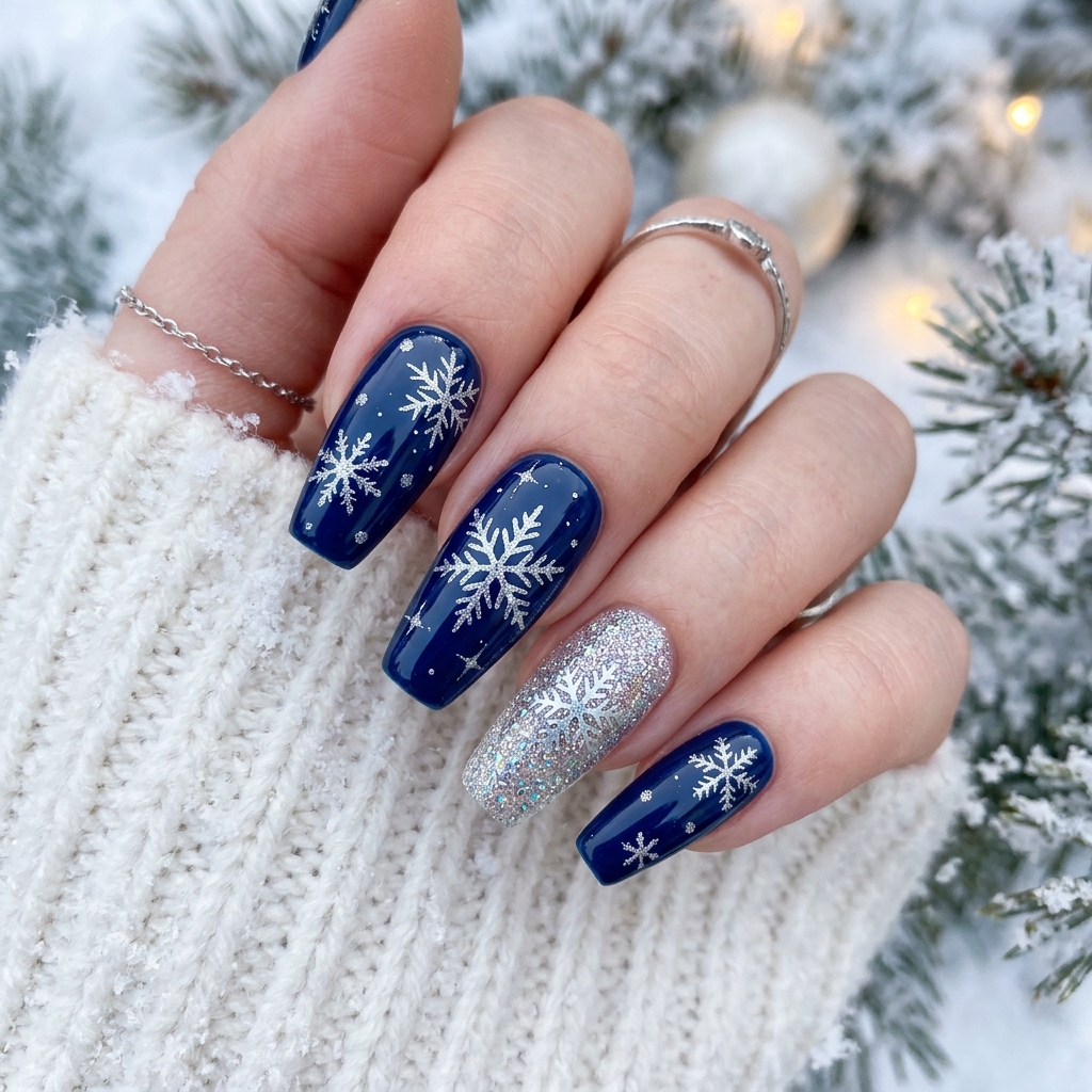acrylic nails ideas: 27 Stunning Designs to Inspire Your Next Set 25 Acrylic Nails Ideas Winter