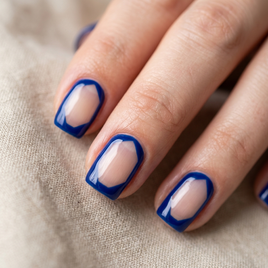 27 Simple Nail Designs Ideas: Your Ultimate Guide to Effortlessly Beautiful Nails 11 Negative Space Simple Nail Designs Ideas
