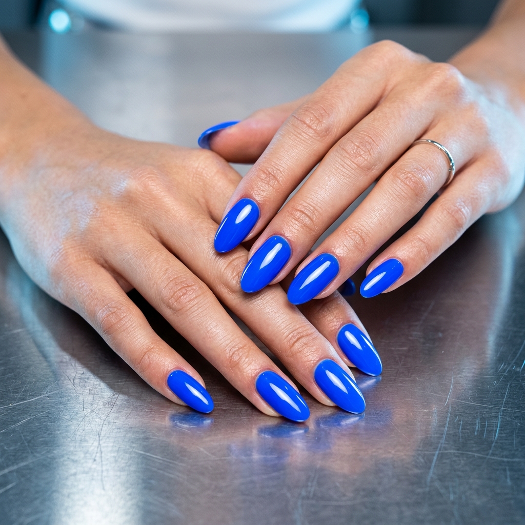 30 neon nail designs: How to Balance Bold Nail Colors Like a Pro 6 Blue Neon Nail Designs
