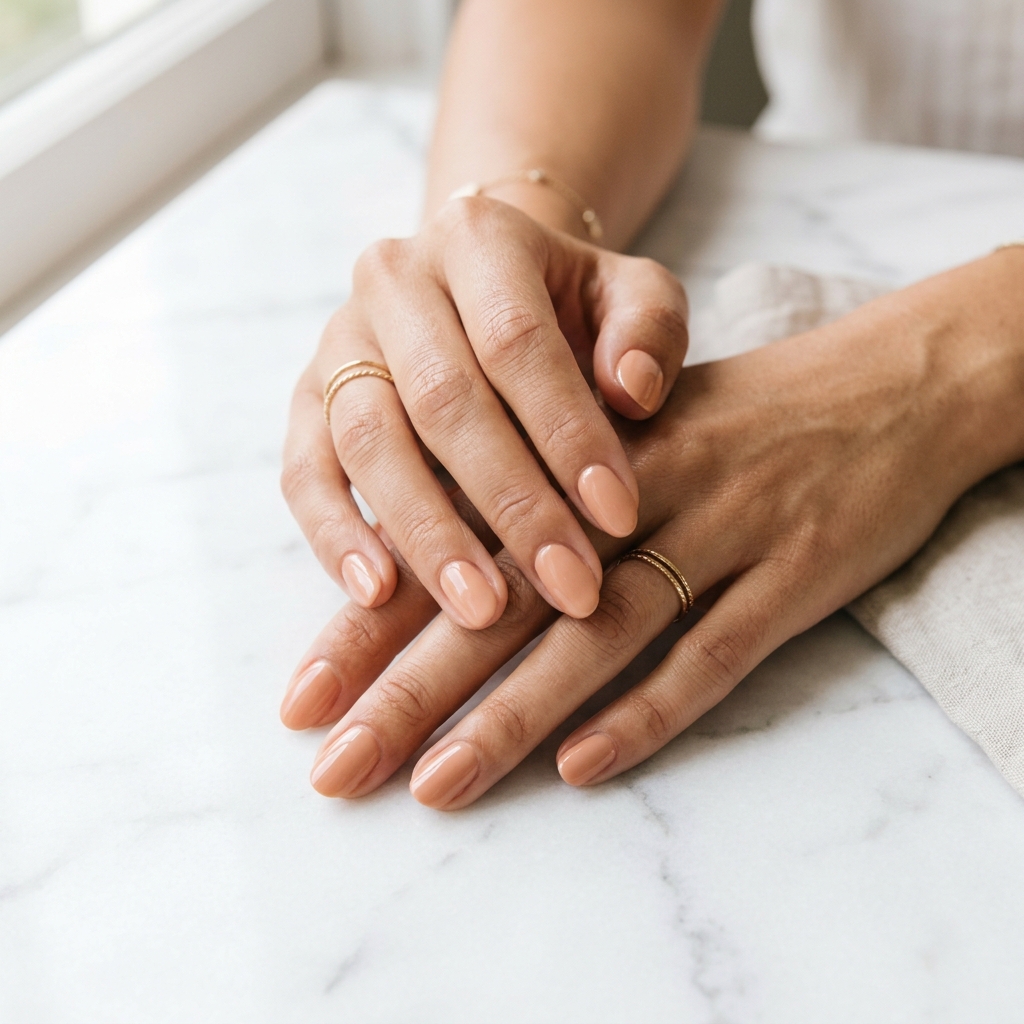 27 Summer Nail Ideas That Are Totally Trending Right Now 19 Nude Summer Nail Ideas