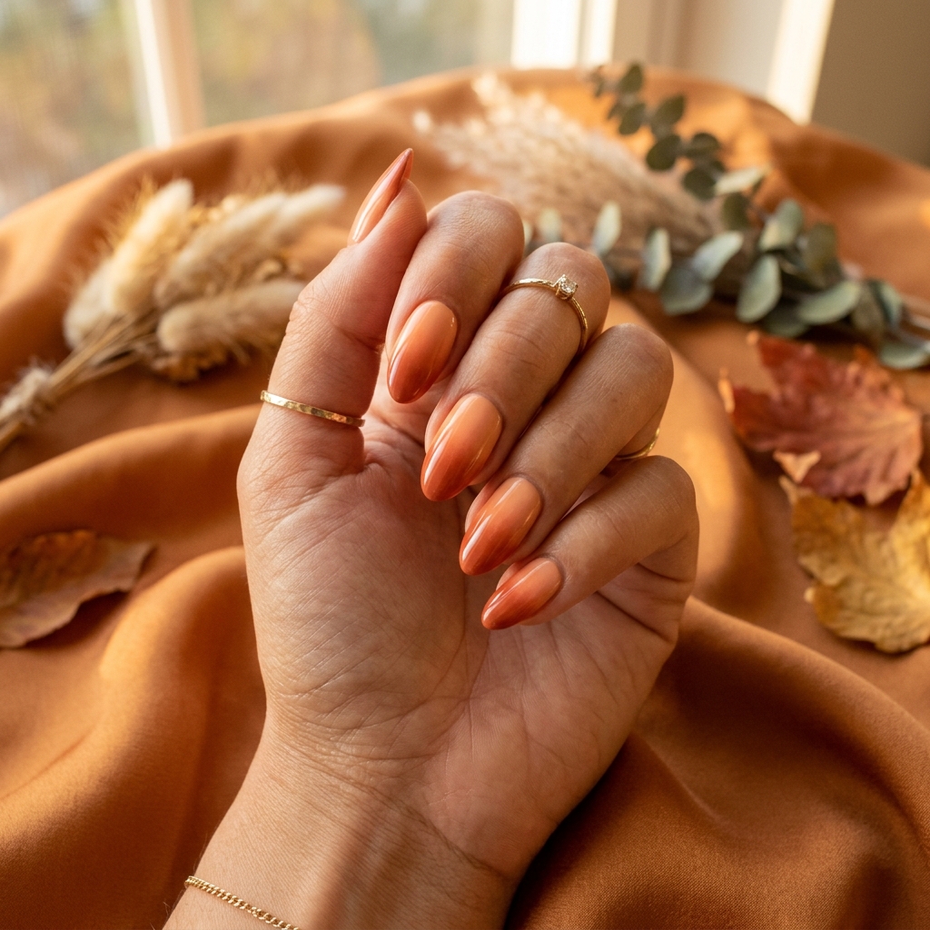 September Nails Ideas: 27 Creative Looks to Welcome the New Season 16 September Ombre and Gradient Nails Ideas