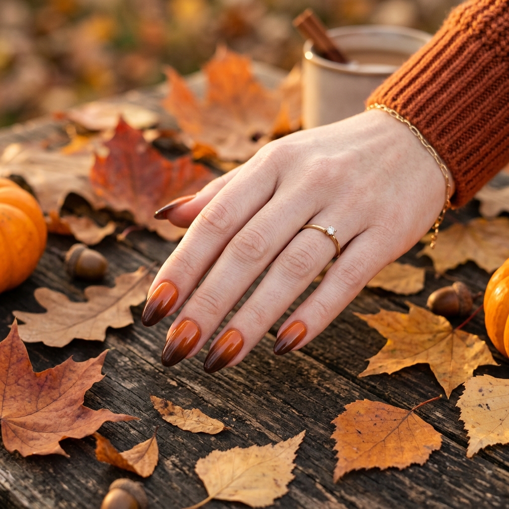 October Nails Ideas: 27 Stunning Looks for the Most Creative Month of the Year 11 October Ombre and Gradient Nails Ideas